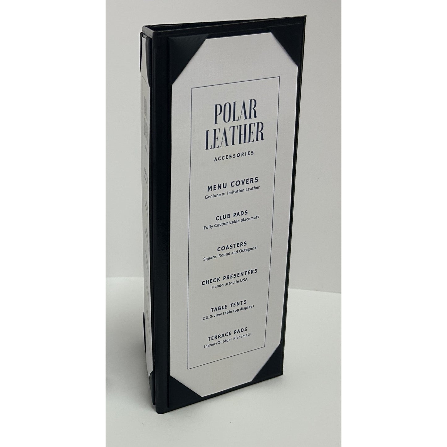 3 View Table Tents | Tabletop Menu Displays | 5-pack
