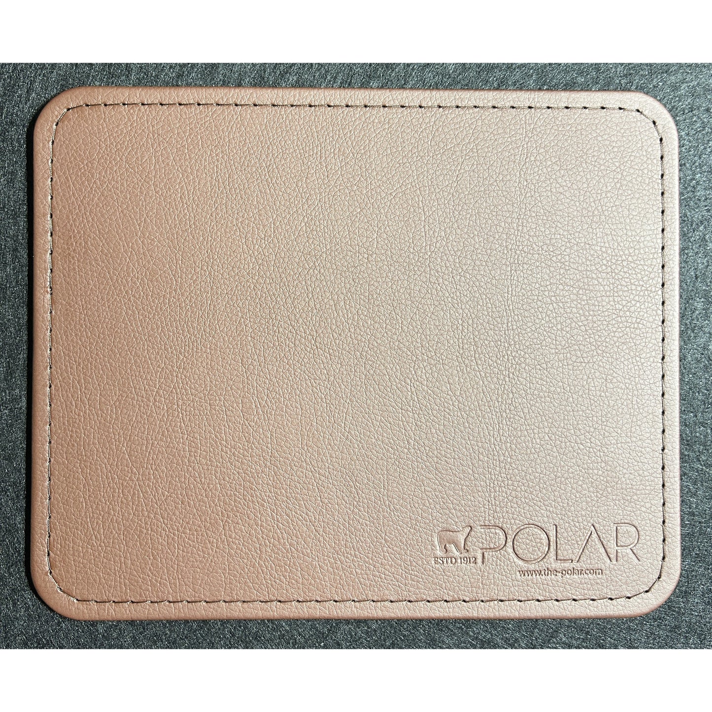 Premium Faux Leather Desk Mouse Pads | 6 Pack
