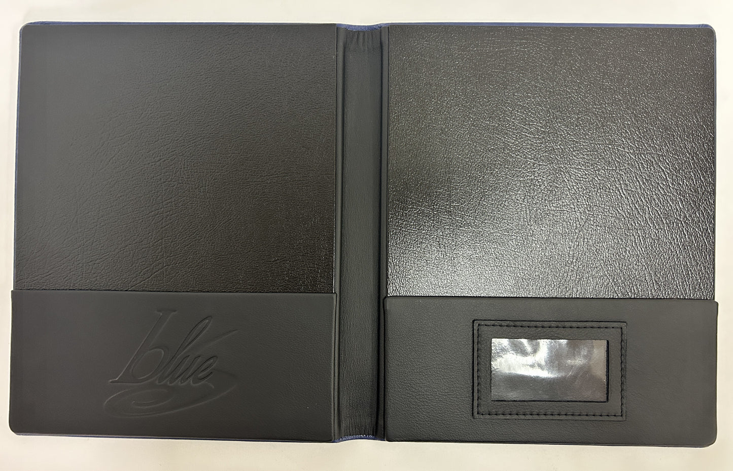 Custom Leather Presentation Pocket Folders