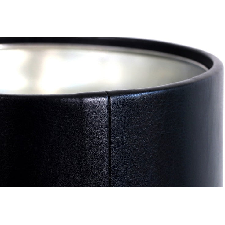 Luxury Office Waste Basket | Polar Leather