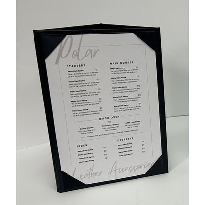 3 View Table Tents | Tabletop Menu Displays | 5-pack