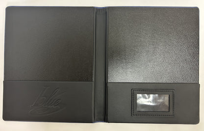 Custom Leather Presentation Pocket Folders