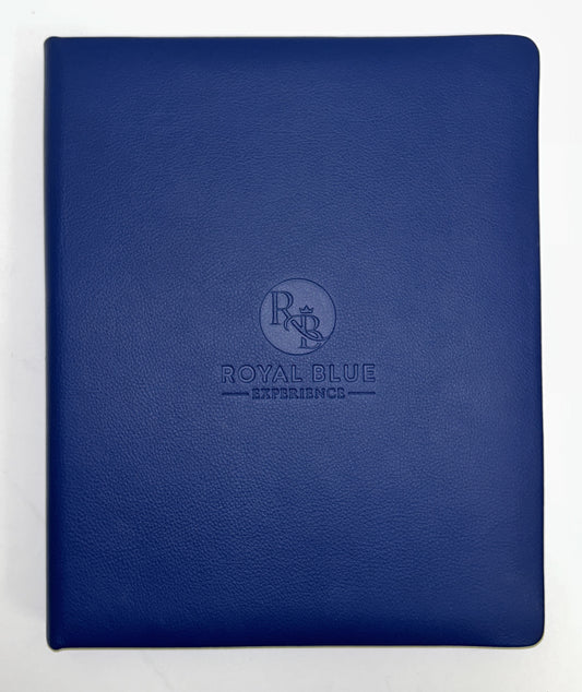 Custom Leather Presentation Pocket Folders