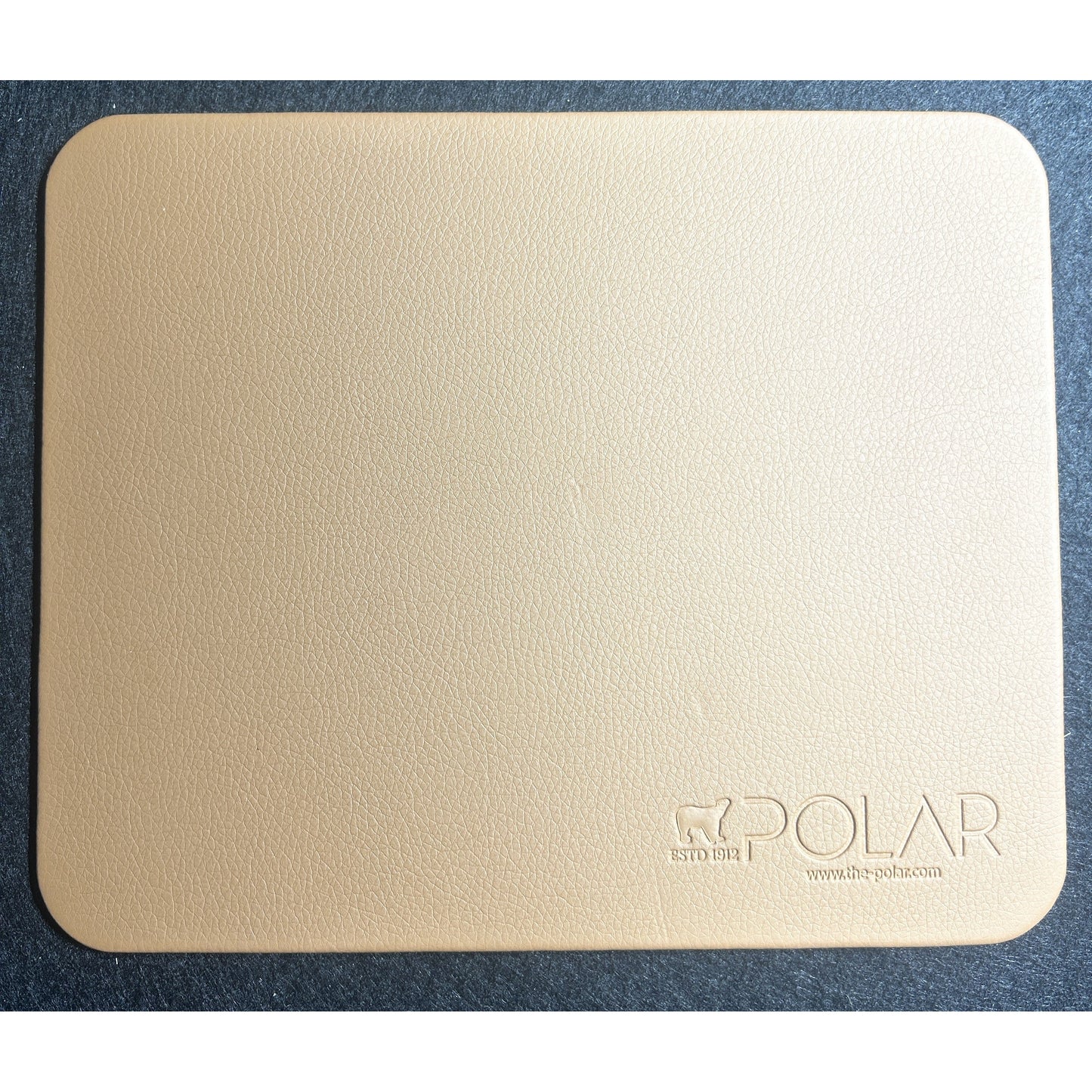 Premium Faux Leather Desk Mouse Pads |  6 Pack