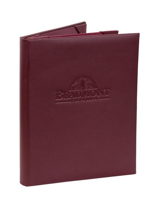 Two Panel 4-view Casebound Menu Cover  | 5 Pack