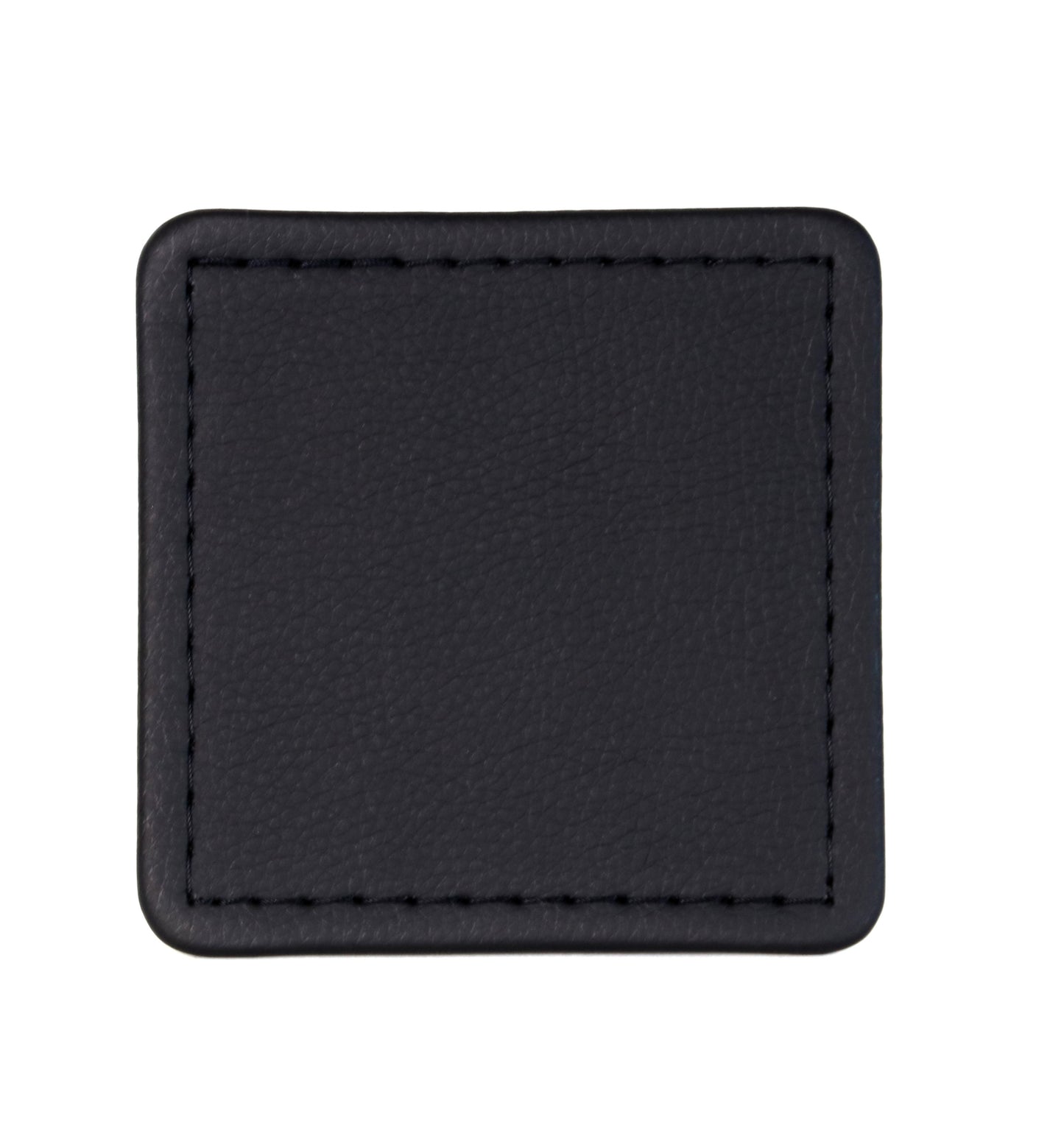 Premium Turned Edge Coasters | Polar Leather | 10 Pack