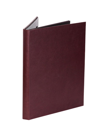 Side Order Cover Polar Leather | Two Sided 4-view Casebound Menu Cover | 5 Pack